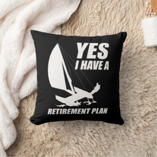 Coussin Plan de retraite Catamaran Trapèze Voile Capitaine