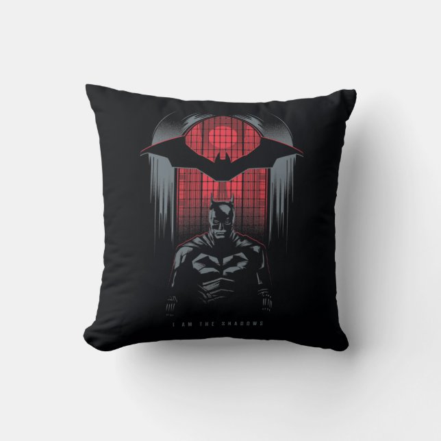 Coussin Plan du volet Fenêtre Batman (Recto)