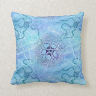 Coussin Plancton marin d'étoiles de mer de créatures de