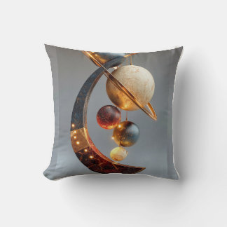 Coussin Planète céleste abstraite de luxe