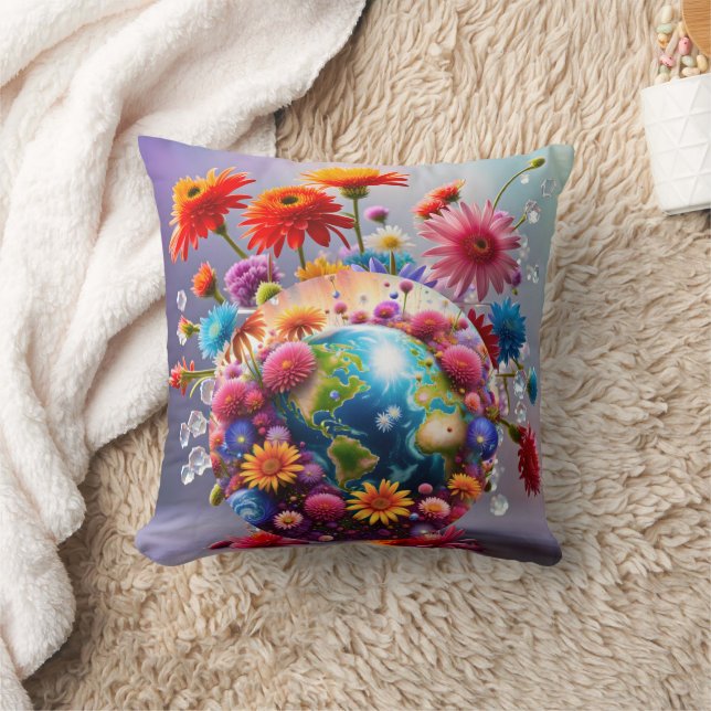 Coussin Planète Terre (Couverture)
