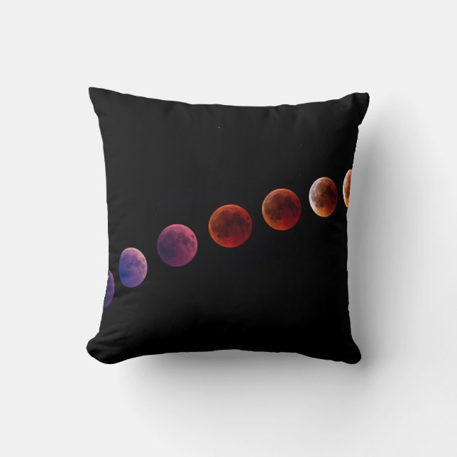 Coussin Planètes dans le système solaire comme la vie (Recto)