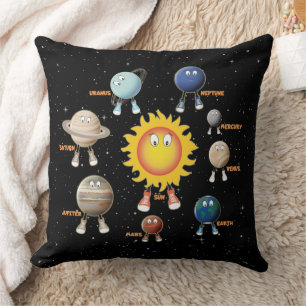 Coussin Planètes et système solaire