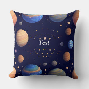Coussin Planètes, étoiles et éléments galactiques
