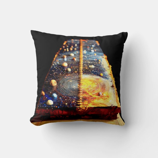 Coussin Planètes intégrées (Recto)