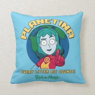 Coussin Planetina - Chaque Bit De Litter Compte