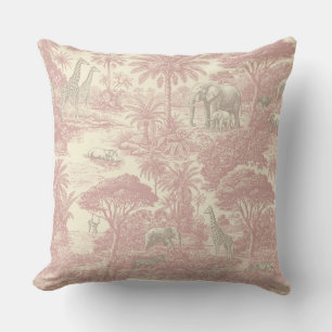 Coussin Planificateur Tropical de Motif de Toile de Jungle