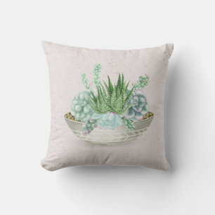 Coussin Plante à pointes Succulent sur l'oreiller à lancer