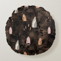 Coussin plante rustique dans les harmonies de coul