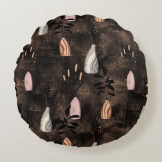 Coussin plante rustique dans les harmonies de coul