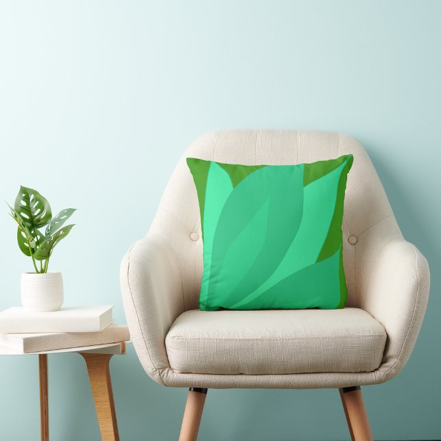 Coussin Plante vert (Créateur téléchargé)