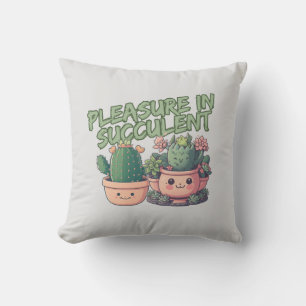 Coussin Plantes succulents