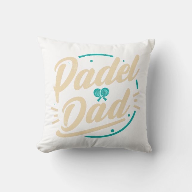 Coussin Plate-forme de Padel Dad Tennis Paddleball Padel  (Recto)