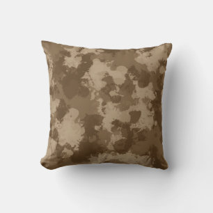 Coussin Plateau de peinture Camo Désert