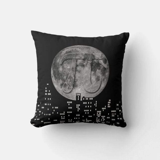 Coussin Pleine lune Pi Dans Le Ciel (Recto)