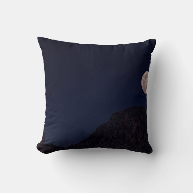 COUSSIN PLEINE LUNE SUR LA MONTAGNE (Recto)