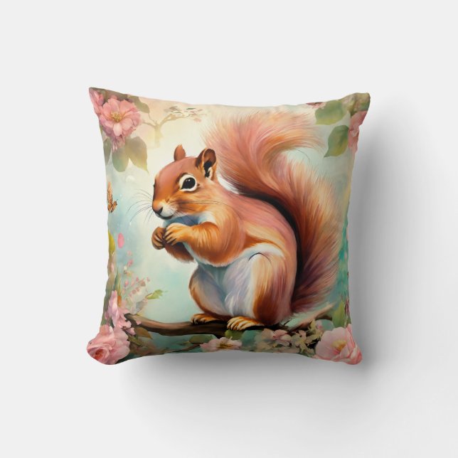 Coussin ✨ Plongez dans le monde rêvé de Shabby Chic Mist P (Recto)