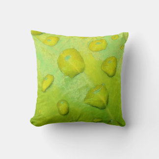 Coussin Pluie printanière Abstraite