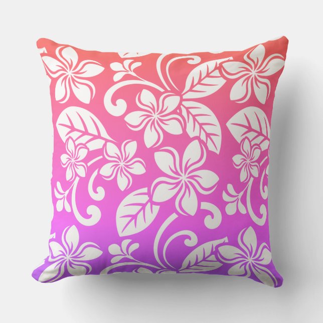 COUSSIN PLUMÉRIE DE L'ÎLE (IPANEMA) JETER LE COULEUR (Recto)