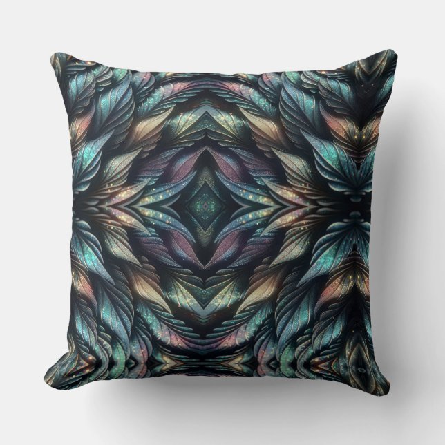 Coussin Plumes Mythiques (Recto)