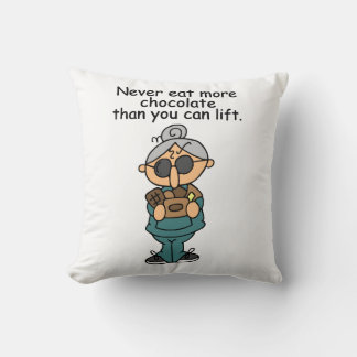 Coussin Plus d'Humours au chocolat