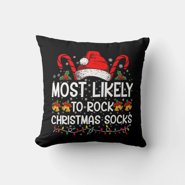 Coussin Plus susceptible de faire du rock Chaussettes de N (Recto)