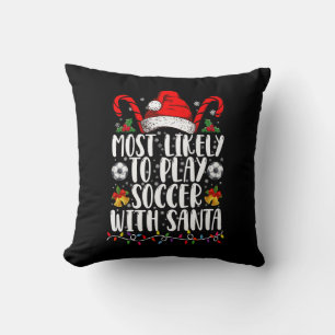 Coussin Plus susceptible de jouer au football avec Santa F