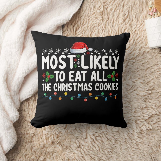 Coussin Plus susceptible de manger tous les biscuits de No (Couverture)