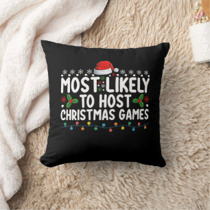 Coussin Plus susceptible d'organiser des jeux de Noël en f