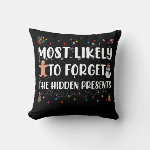 Coussin Plus susceptible d'oublier la famille des cadeaux 
