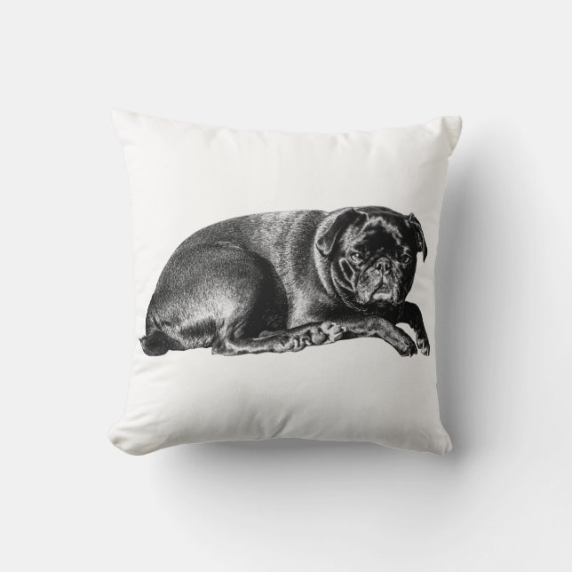 Coussin Plush Pause, Cozy Texture (Recto)