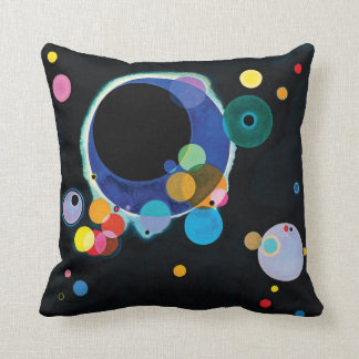Coussin Plusieurs cercles par Wassily Kandinsky