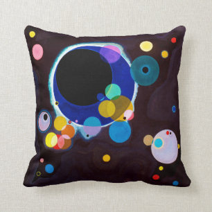 Coussin Plusieurs cercles, Wassili Kandinsky