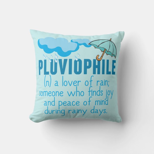 Coussin Pluviophile (Recto)