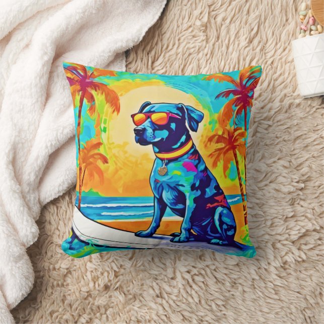 Coussin Poche de surf : Lunettes de soleil de plage (Couverture)