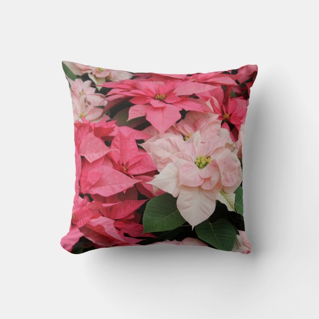 Coussin Poinsettia (Recto)