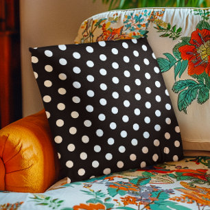 Coussin Point blanc