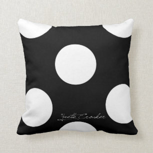 Coussin Point de polka arrière