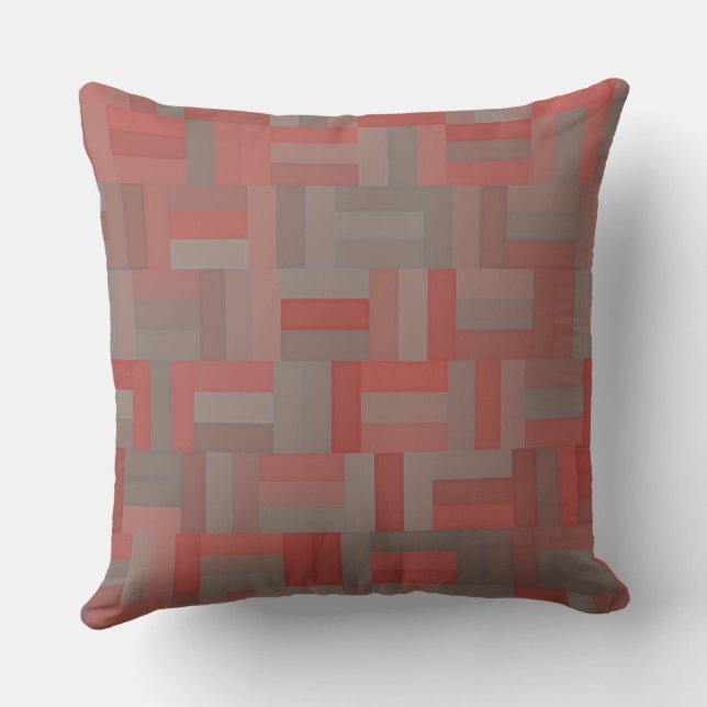 Coussin Pointer géométrique (Verso)