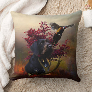 Coussin Pointeur À poils durs allemand