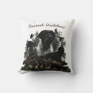 Coussin Pointeur À poils durs allemand