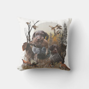 Coussin Pointeur À poils durs allemand