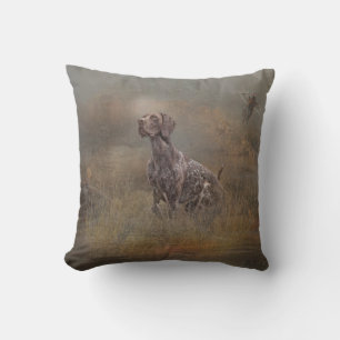 Coussin Pointeur allemand à courte portée, bandes Deutsch