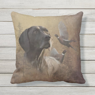 Coussin Pointeur allemand à courte portée, bandes Deutsch