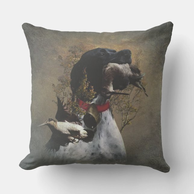 Coussin Pointeur anglais (Recto)