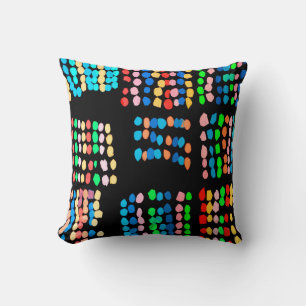 Coussin Points colorés