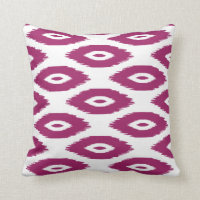 Points Ikat Tribaux Bleus et Blancs