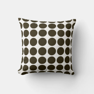 Coussin Points neutres Café Mocha