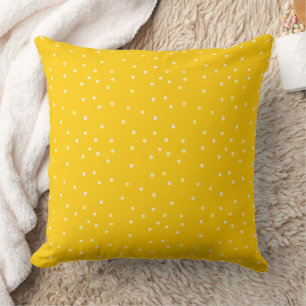 Coussin Points polis éparpillés délicats