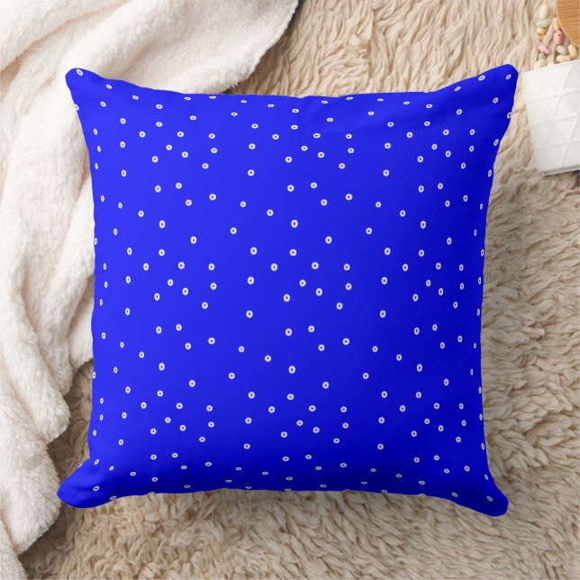 Coussin Points polis éparpillés délicats (Couverture)